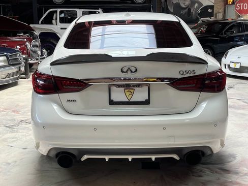 Used 2019 INFINITI Q50 Red Sport 400 w/ Sensory Package AWD/4WD image 6