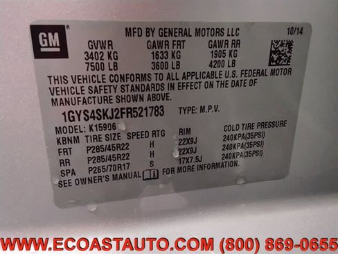 Used 2015 Cadillac Escalade ESV Luxury AWD/4WD image 20