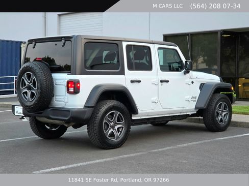Used 2019 Jeep Wrangler Unlimited Sport S AWD/4WD image 6