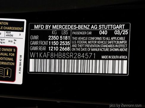 Certified 2025 Mercedes-Benz C 43 AMG 4MATIC Sedan image 40