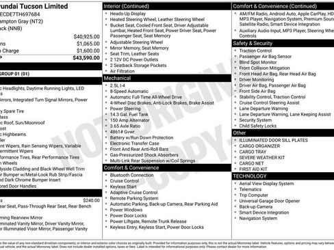 New 2026 Hyundai Tucson Limited image 6