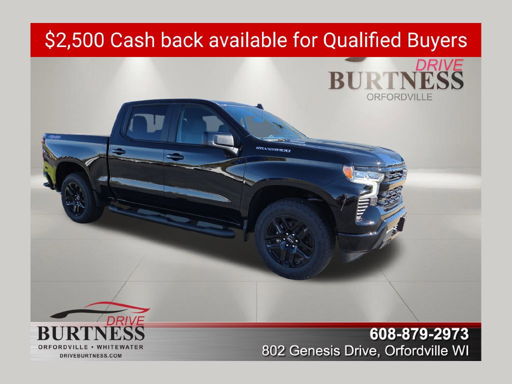 New 2026 Chevrolet Silverado 1500 RST w/ RST Select Package AWD/4WD 360° Tour