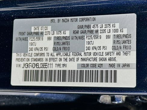 Used 2020 MAZDA CX-5 Grand Touring image 12