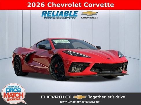 New 2026 Chevrolet Corvette Stingray Preferred Cpe w/ Stealth Interior Trim Package image 1