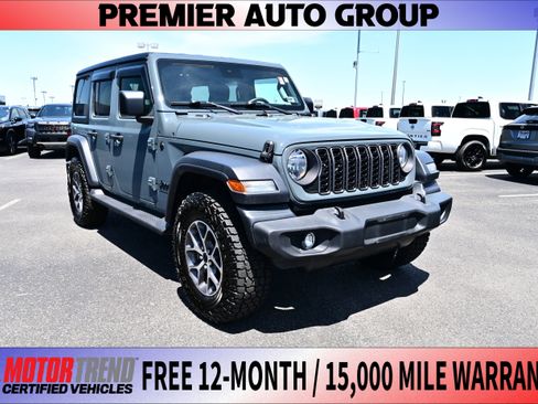 Used 2024 Jeep Wrangler Unlimited Sport AWD/4WD image 1