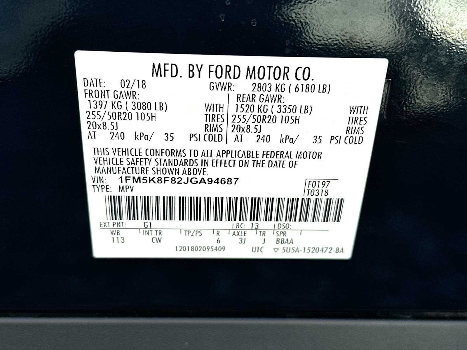 Used 2018 Ford Explorer Limited w/ Ford Safe & Smart Package AWD/4WD image 22