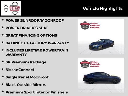 Certified 2023 Nissan Altima 2.5 SR w/ SR Premium Package FWD image 3