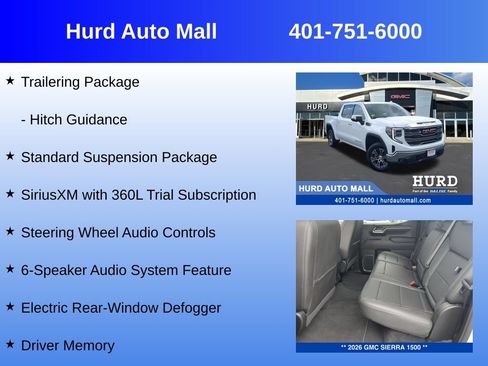 Certified 2026 GMC Sierra 1500 SLT AWD/4WD image 29