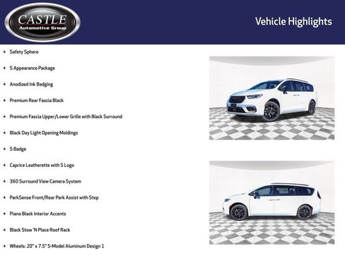 New 2026 Chrysler Pacifica Select w/ S Appearance Package AWD/4WD image 3