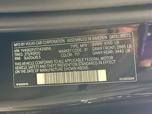 New 2026 Volvo XC90 B6 Core AWD/4WD image 33
