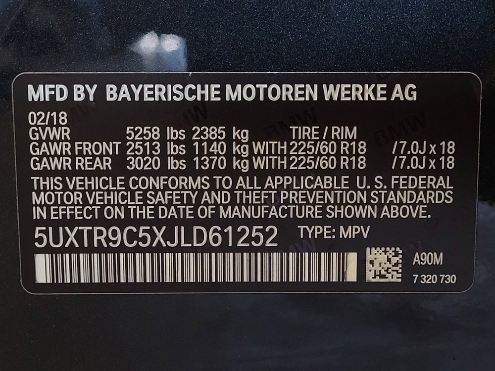 Used 2018 BMW X3 xDrive30i AWD/4WD image 33