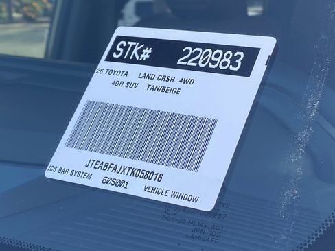 New 2026 Toyota Land Cruiser image 25