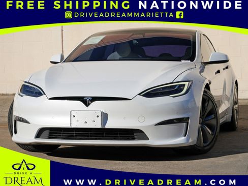 Used 2021 Tesla Model S Long Range AWD/4WD image 1