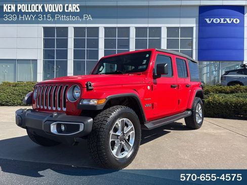 Used 2022 Jeep Wrangler Unlimited Sahara w/ Cold Weather Group AWD/4WD image 38