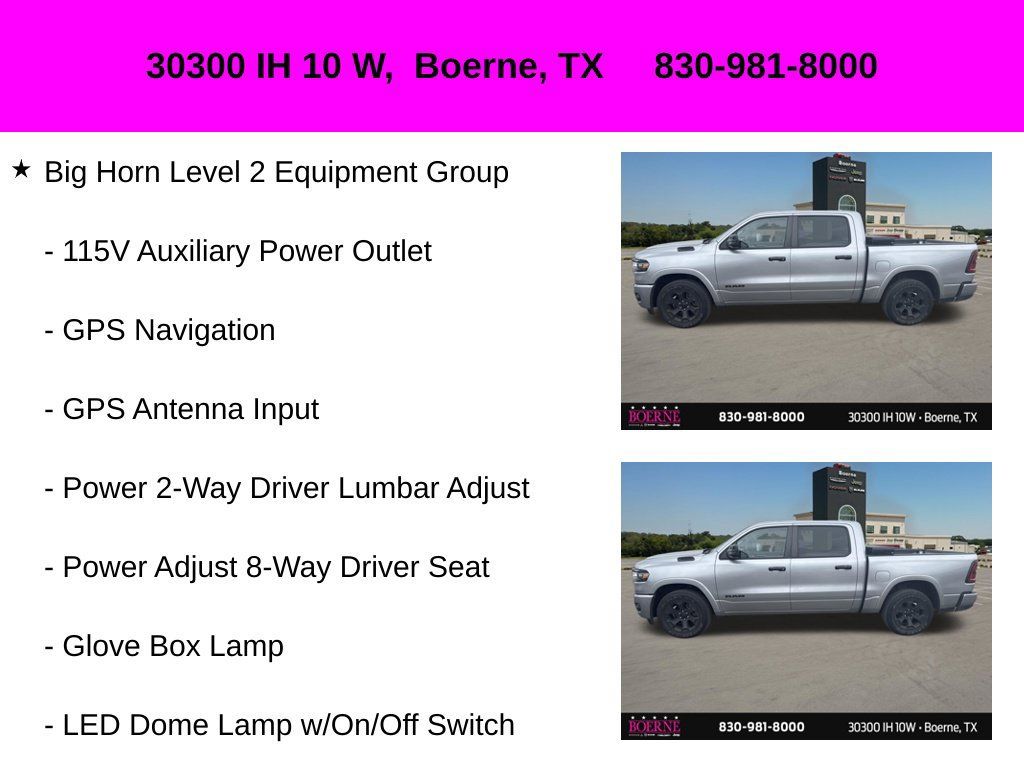 Used 2025 RAM 1500 Big Horn AWD/4WD image 20