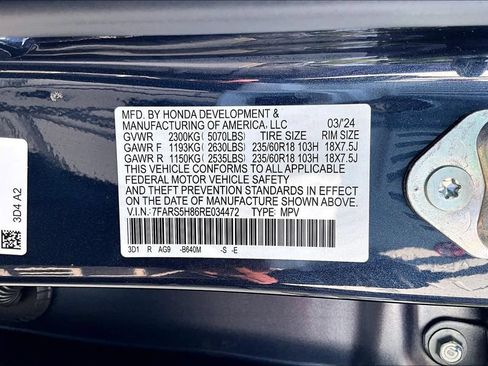 Certified 2024 Honda CR-V Sport-L image 14