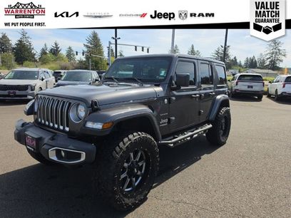 Used 2018 Jeep Wrangler Unlimited Sahara