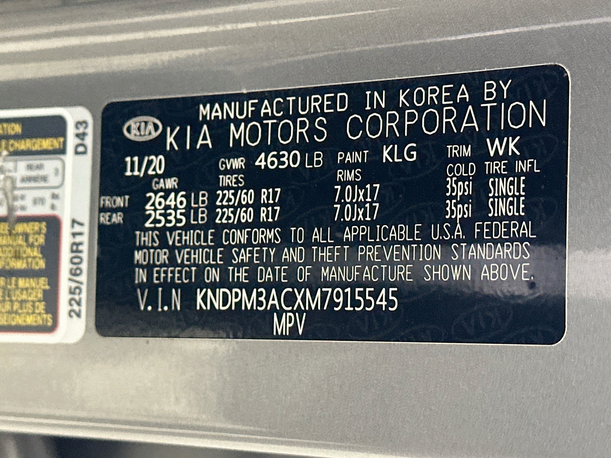 Used 2021 Kia Sportage LX FWD image 12
