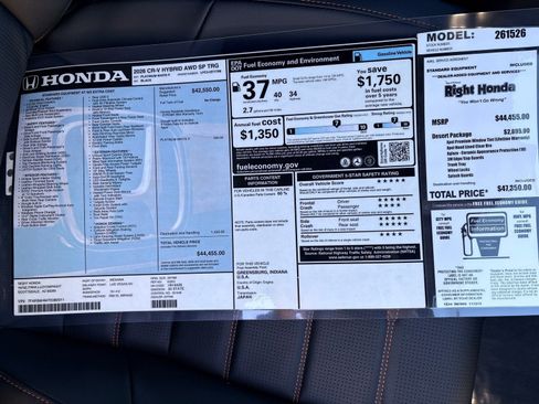 New 2026 Honda CR-V Sport Touring image 20