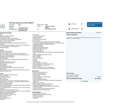 Used 2016 Mercedes-Benz C 450 AMG image 9