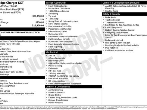 Used 2010 Dodge Charger SXT RWD image 3