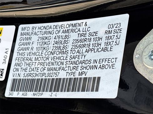 Certified 2023 Honda CR-V EX-L image 20