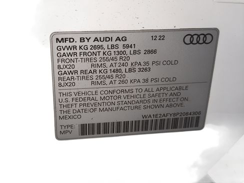 Certified 2023 Audi Q5 e Premium Plus w/ Premium Plus Package image 27