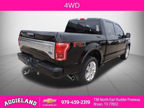 Used 2017 Ford F150 Platinum w/ Equipment Group 701A Luxury image 4