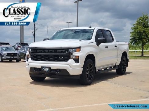 Used 2026 Chevrolet Silverado 1500 Custom w/ Turbomax Blackout Package AWD/4WD image 6