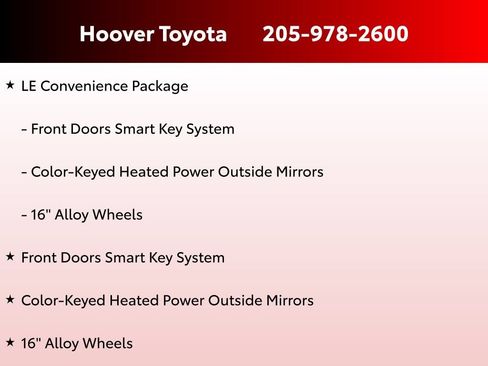 Used 2023 Toyota Corolla LE w/ LE Convenience Package FWD image 7