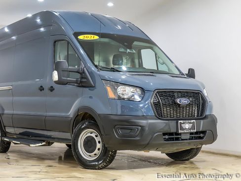 Used 2021 Ford Transit 250 148 High Roof Extended w/ Parcel Delivery Package RWD image 2