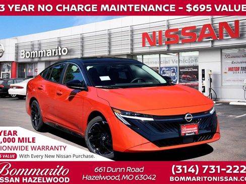 New 2026 Nissan Sentra SR w/ Floor Mat Package FWD image 1