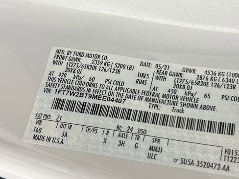 Used 2021 Ford F250 Lariat w/ Lariat Value Package image 35