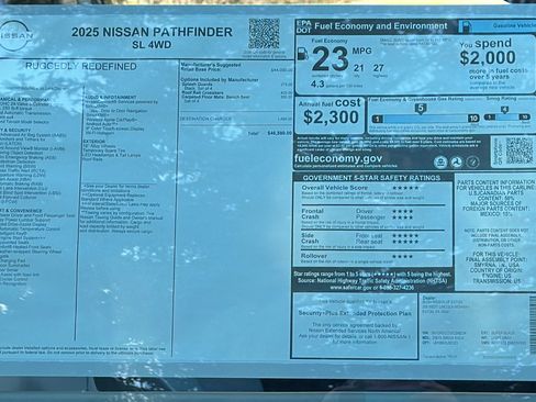 New 2025 Nissan Pathfinder SL image 17