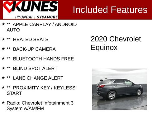 Used 2020 Chevrolet Equinox LT image 2