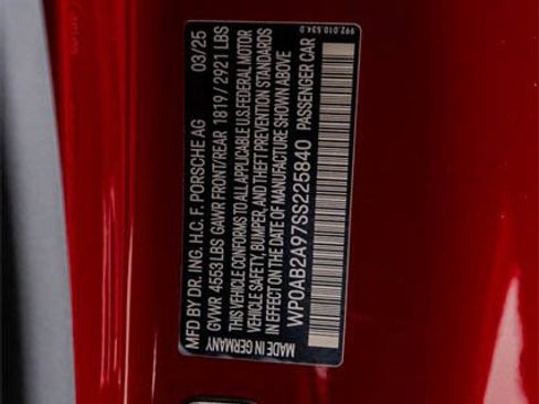 Used 2025 Porsche 911 Carrera 4 GTS image 55
