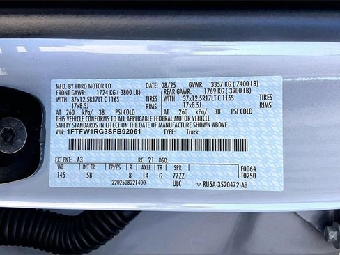 New 2025 Ford F150 Raptor image 12