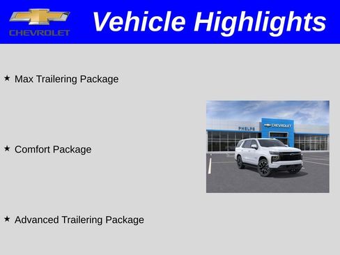 New 2026 Chevrolet Tahoe RST w/ Comfort Package AWD/4WD image 2
