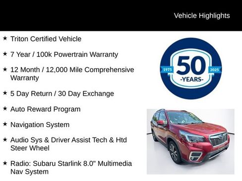 Used 2021 Subaru Forester Limited AWD/4WD image 5
