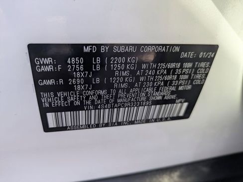 Used 2024 Subaru Outback Touring image 37