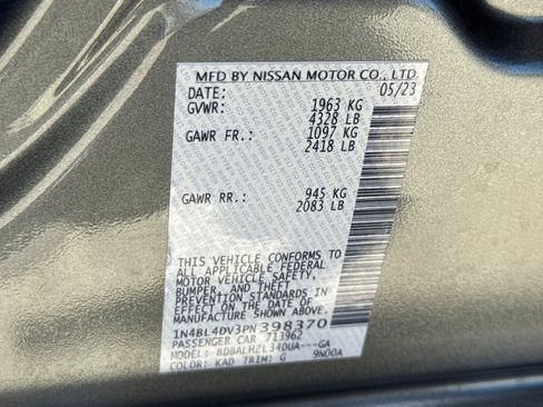 Used 2023 Nissan Altima 2.5 SV FWD image 26