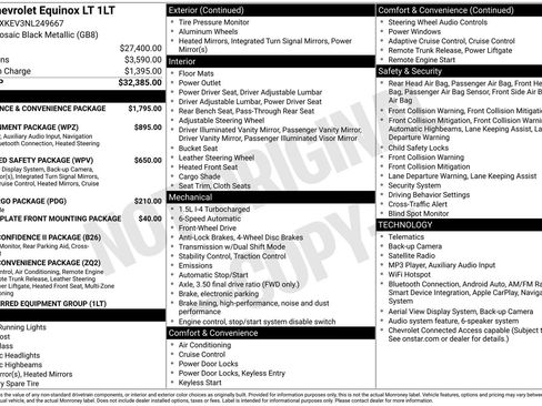 Used 2022 Chevrolet Equinox LT FWD image 37