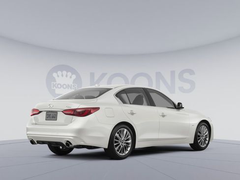 Used 2021 INFINITI Q50 Luxe w/ Cargo Package image 4