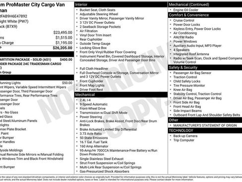Used 2017 RAM ProMaster City Tradesman image 15