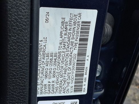 Used 2024 Honda Accord EX image 29