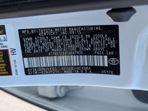 Used 2015 Toyota Avalon XLE Premium FWD image 40