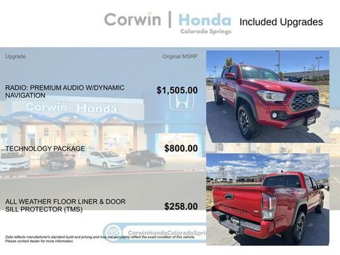 Used 2023 Toyota Tacoma TRD Off-Road w/ Technology Package AWD/4WD image 4