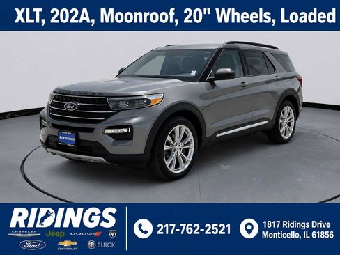 Used 2023 Ford Explorer XLT AWD/4WD image 1