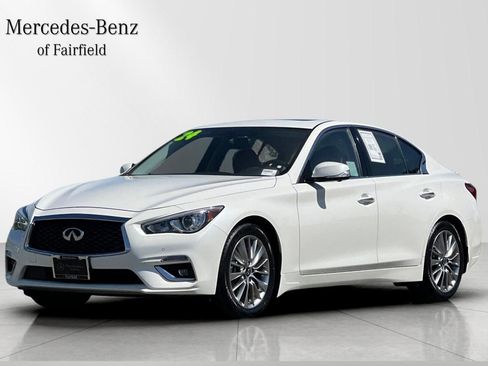 Used 2024 INFINITI Q50 Luxe w/ Cargo Package image 1