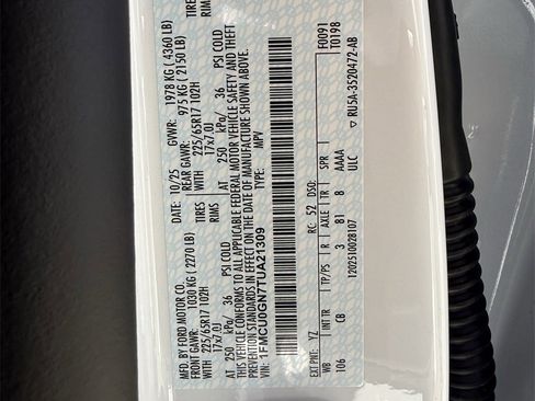 New 2026 Ford Escape Active image 67